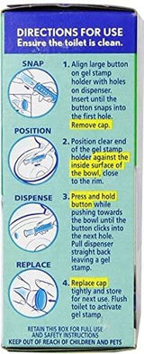 Mega Value Scrubbing Bubbles Toilet Cleaning Gel Fresh, 2 Dispensers, 8 Refills, 48 Gel Stamps, 10.72oz
