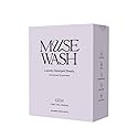MUSEWASH Laundry Detergent Sheets | Enzyme-Powered, Vegan, Paraben-Free | Luxury Scents | Plastic-Free, Eco-Friendly, Travel-Friendly Packaging (50