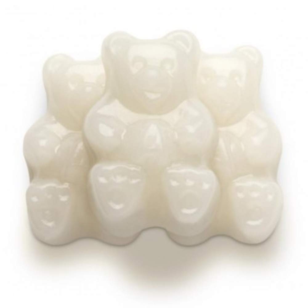 Flavorful, Fresh & Soft Gummi Bears, World's Best Gummy Candy in Bulk, 1 LB Pack of Gummy Bears (Strawberry Banana)