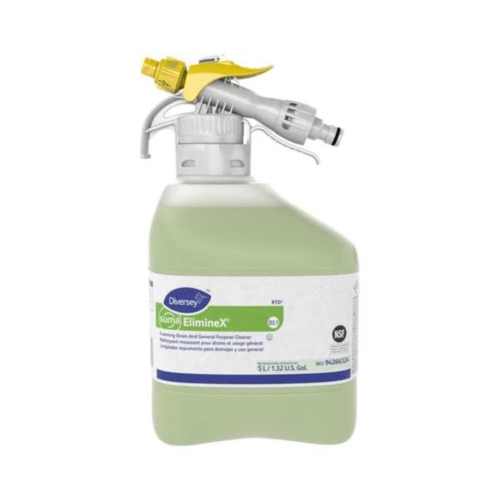 ELIMINEX FOAMING DRAIN AND GENERAL PURPOSE CLEANER 1X5L
