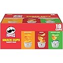 Pringles Potato Crisps Chips, Lunch Snacks, Snack Cups, Variety Pack, 12.9oz Box (18 Cups)