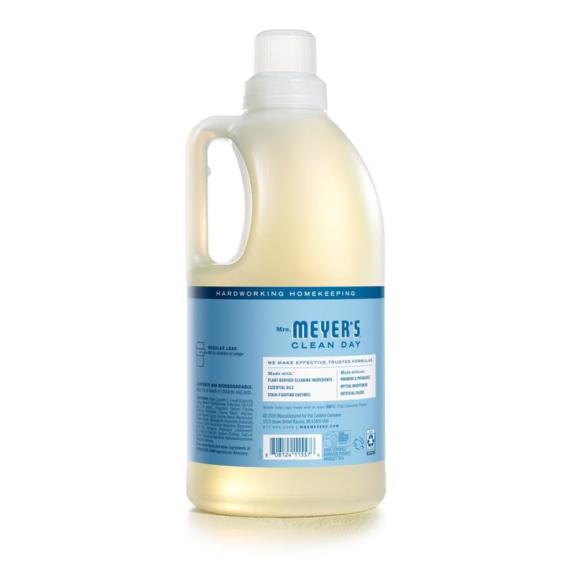 Mrs. Meyer's Clean Day Rain Water Scent Laundry Detergent Liquid 64 oz. 1 pk - Case Of: 6;6