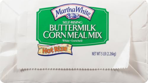 Martha White Self-Rising Buttermilk Corn Meal Mix 5 lb (Pack of 2)