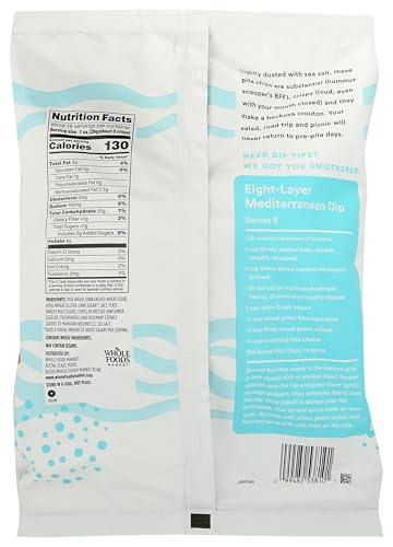 365 by Whole Foods Market Sea Salt Pita Chip - Family Size, 16 OZ