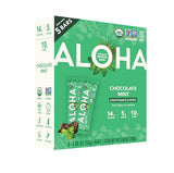 Aloha, Organic Bar Protein Chocolate Mint 5 Count, 1.98 Ounce