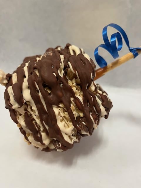 US Sweets Caramel Apple 3 Pack - Snickers, Cookies & Avalanche | Father's Day Gift | Delicious Gift | Handmade in Small Batches | Guaranteed to Arrive