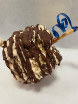 US Sweets Caramel Apple 3 Pack - Snickers, Cookies & Avalanche | Father's Day Gift | Delicious Gift | Handmade in Small Batches | Guaranteed to Arrive
