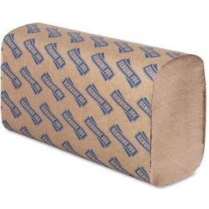 Genuine Joe GJO21040 Multifold Natural Towels (16 Packs, 250 per pack)
