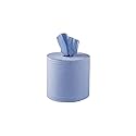 Jantex Centrefeed Roll Blue. 400 sheets per roll. Pack quantity: 6 by Catering Store Direct Ltd