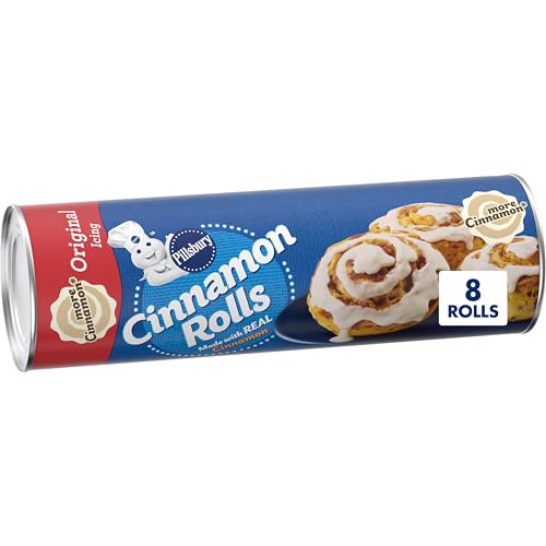 Pillsbury Cinnamon Rolls with Original Icing, 8 Ct, 12.4 oz