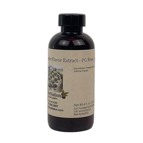 OliveNation Premium Lavender Extract from Natural Flavors, Light Floral Flavoring for Baked Goods, Beverages, Sauces, Non-GMO, Kosher, Vegan - 4 oz