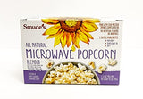 Smude's Brand All Natural Microwave Popcorn - Blended | Blend of White & Yellow Popcorn | 3 Simple Ingredients - Popcorn, Smude’s Sunflower Oil