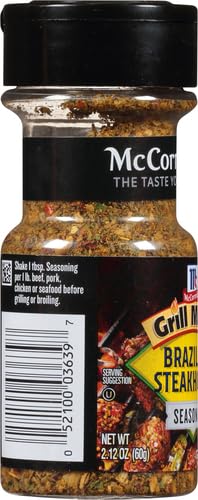 McCormick Grill Mates Brazilian Steakhouse Seasoning, 2.12 oz