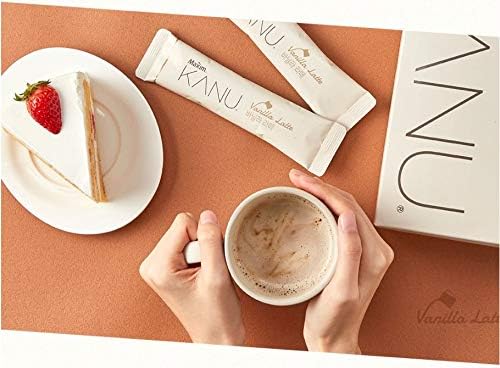 Maxim KANU Tiramisu Latte 24 Sticks, Vanilla Latte 24 Sticks
