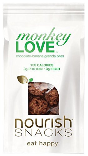 Nourish Snacks Granola Bites - Monkey Love - Chocolate-Banana - 1.72 oz - 5 Count