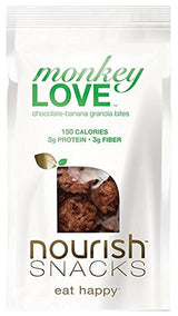 Nourish Snacks Granola Bites - Monkey Love - Chocolate-Banana - 1.72 oz - 5 Count