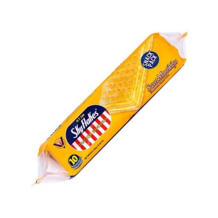 M.Y. San Cracker Sandwich Sweet Mantikilya (Sweet Butter Cream) Flavor, 300g (10.58 oz) 3 Pack