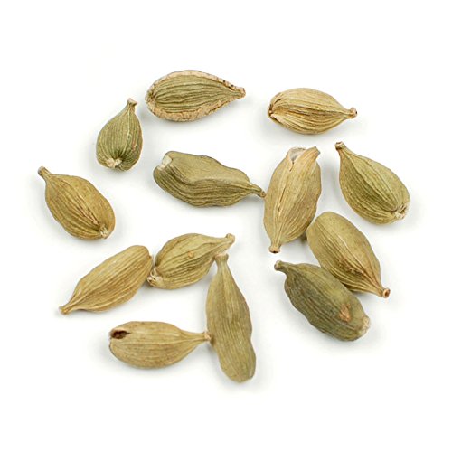 Green Cardamom Pods, 10 oz - Whole Cardamom Spice for Chai, Baking & Indian Cooking - Aromatic Sweet Floral Spice by Woodland Gourmet