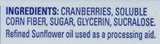 Ocean Spray Reduced Sugar Craisins, 43 oz