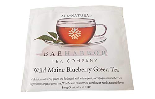 Wild Maine Blueberry Green Tea, Organic, 15 count