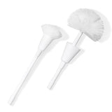 Don Aslett Johnny Mop | Set of 2 Toilet Brushes | 14" Handle to Easily Clean Toilet or Shower | Scratch Free Bowl Swab | Safe to Use with Your