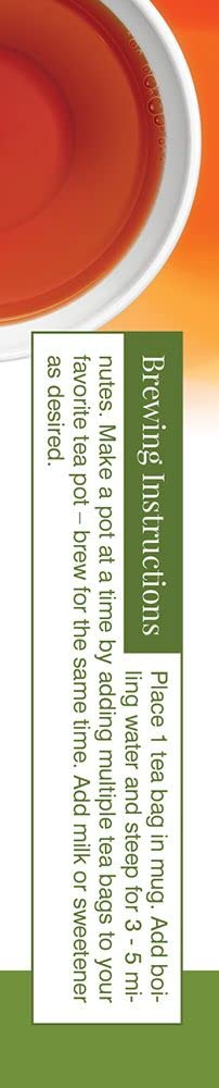 Davidson's Organics, Vanilla Essence, 8-count Tea Bags, Pack of 12