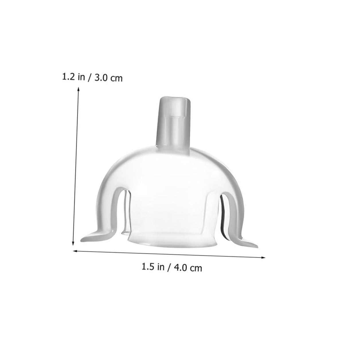 KOCKSHION 120pcs Clear Chocolate Wrapper Holder Chocolate Flower Decoration Base for Bouquets Stable Candy Packaging Case for Birthdays Weddings