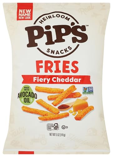 Pipsnacks Fiery Cheddar Fries, 5 OZ
