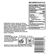 Nippon Shokken Japanese Miso Ginger Sauce 4.8lb