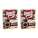 Snack Pack Chocolate Fudge & Milk Chocolate Swirl Pudding Cups, 3.25 Oz., 12 Count (Pack of 2)