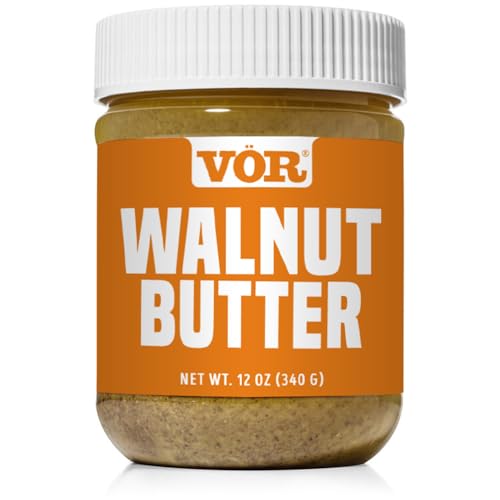 Vör Walnut Butter (12oz) | Single Ingredient | Vegan, Paleo and Keto-Friendly, Gluten-Free