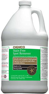 Chemco Stain Free Spot Remover (Case of 1-1 Gal)