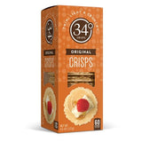 34 Degrees Crisps | Original Crisps | Thin, Light & Crunchy Crisps, Single Pack (4.5oz)