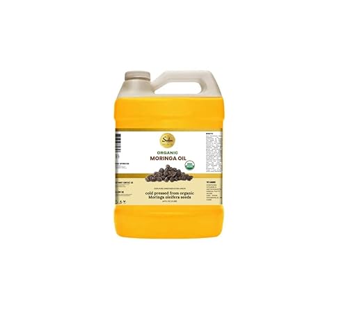 4 LBS OF 100% Pure Organic Cold Pressed Unrefined Moringa Oil