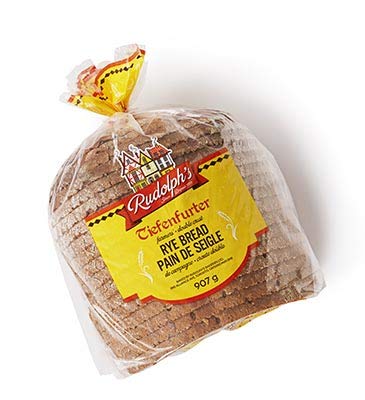 Rudolph's Tiefenfurter Farmer's Rye Bread, Double Crust, Sliced 32oz