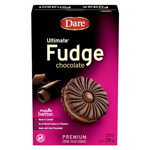 Dare Ultimate Fudge Chocolate Creme Cookies, 290g/10.2oz