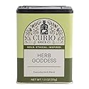 Curio Spice Co - Herb Goddess Everyday Blend - Made w/Green coriander, Greek Oregano & Chives - Great for White Meat, Soups, Salads, & Rice - 1.3oz