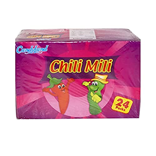 Chili Mili (spicy jelly candy- halal) box of 24pkts