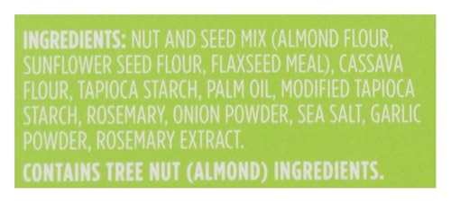 365 by Whole Foods Market, Rosemary Sea Salt Almond Flour Crackers, 5 Ounce