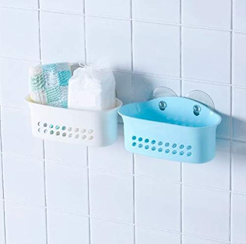 Uniware 8" Basket with Suction (Blue)