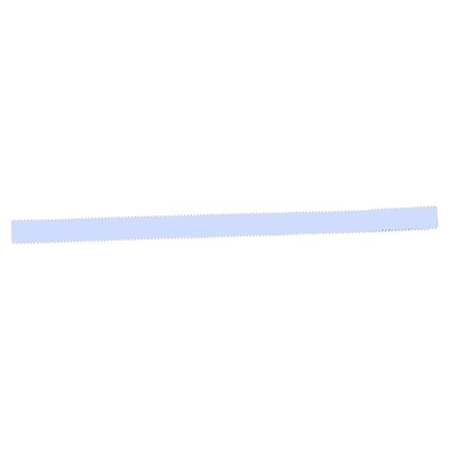 Midwest Rake 79270 24" EPDM Squeegee Blade, 1/4" Notch, Both Sides, Gray