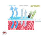 UMAi Dry 50mm Dry Sausage Casings (30 ft) - Make Homemade Salami, Pepperoni & Dry-Cured Sausage, Makes 25-30 lbs of Meat