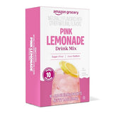 Amazon Grocery, Pink Lemonade Drink Mix, 10 packets, 1.4 Oz