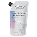 Azuna Air Freshener and Odor Eliminator for Strong Odor Gel 12oz Refill Pouch | Plant-Based & Long Lasting | Pet, Smoke, Home and Bathroom |