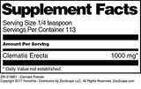 Clematis Powder (4 oz, ZIN: 519801)
