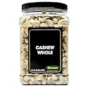 Raw Cashew - Premium Whole Nuts, Unsalted | Perfect for Snacks, Baking, and Dairy-Free Recipes | Keto-Friendly, High in Protein | 32 oz by Nirwana