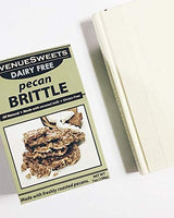 AvenueSweets - Handcrafted Old Fashioned Dairy Free Vegan Nut Brittle - 7 oz Box - Pecan