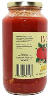 INGRASSELINO Roasted Garlic & Marinara Sauce combo, CHEF MADE, We Do Not Sacrifice On Quality Or Taste, We Only Produce The Best! (24 oz)