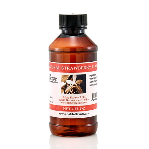 Bakto Flavors Natural Strawberry Flavor - 4 FL OZ