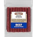 Old Wisconsin Beef Sausage Snack Sticks, Naturally Smoked, Ready to Eat, High Protein, Low Carb, Keto, Gluten Free, 26 Ounce Resealable Package